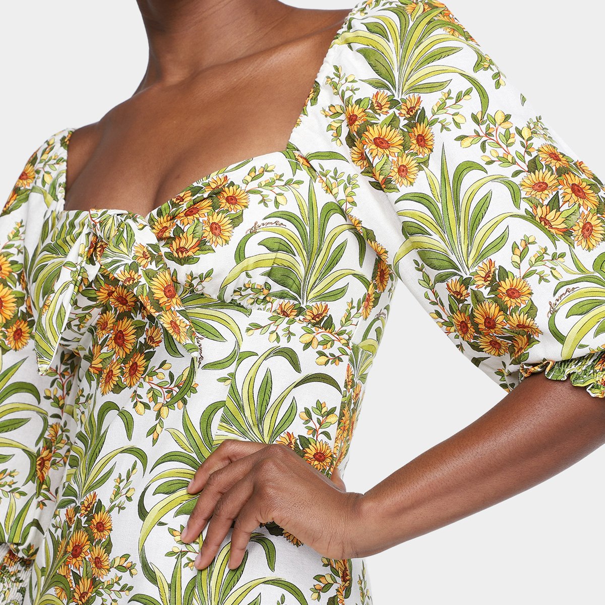 Vestido Farm Curto Abacaflor - Tam: M - 2