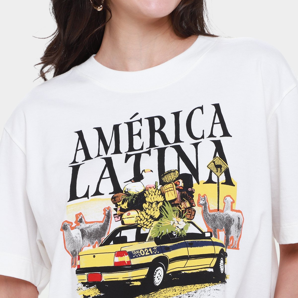 Camiseta Farm América Latina - Tam: M - 2