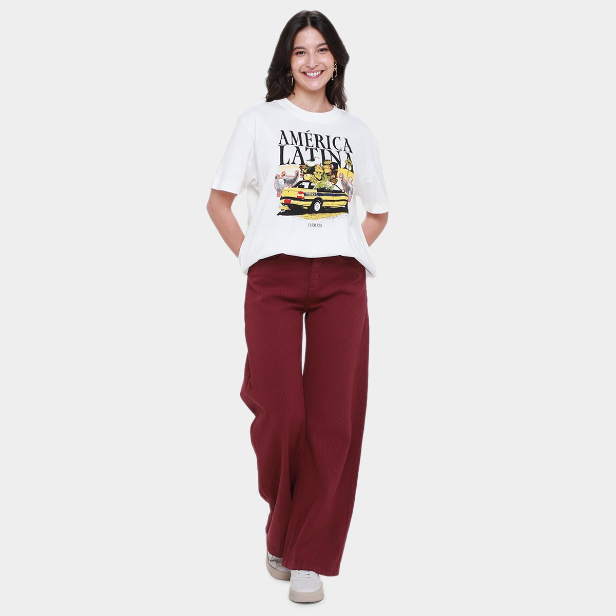 Camiseta Farm América Latina - Tam: M - 3