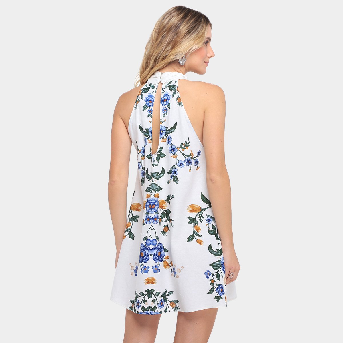Vestido Curto Farm Floral Penelope - Tam: G - 1
