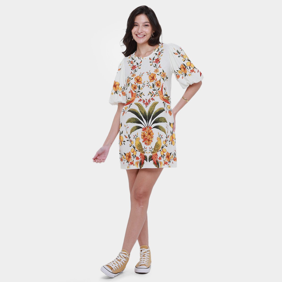 Vestido Farm Fofa Bosque Chic - Tam: M - 3