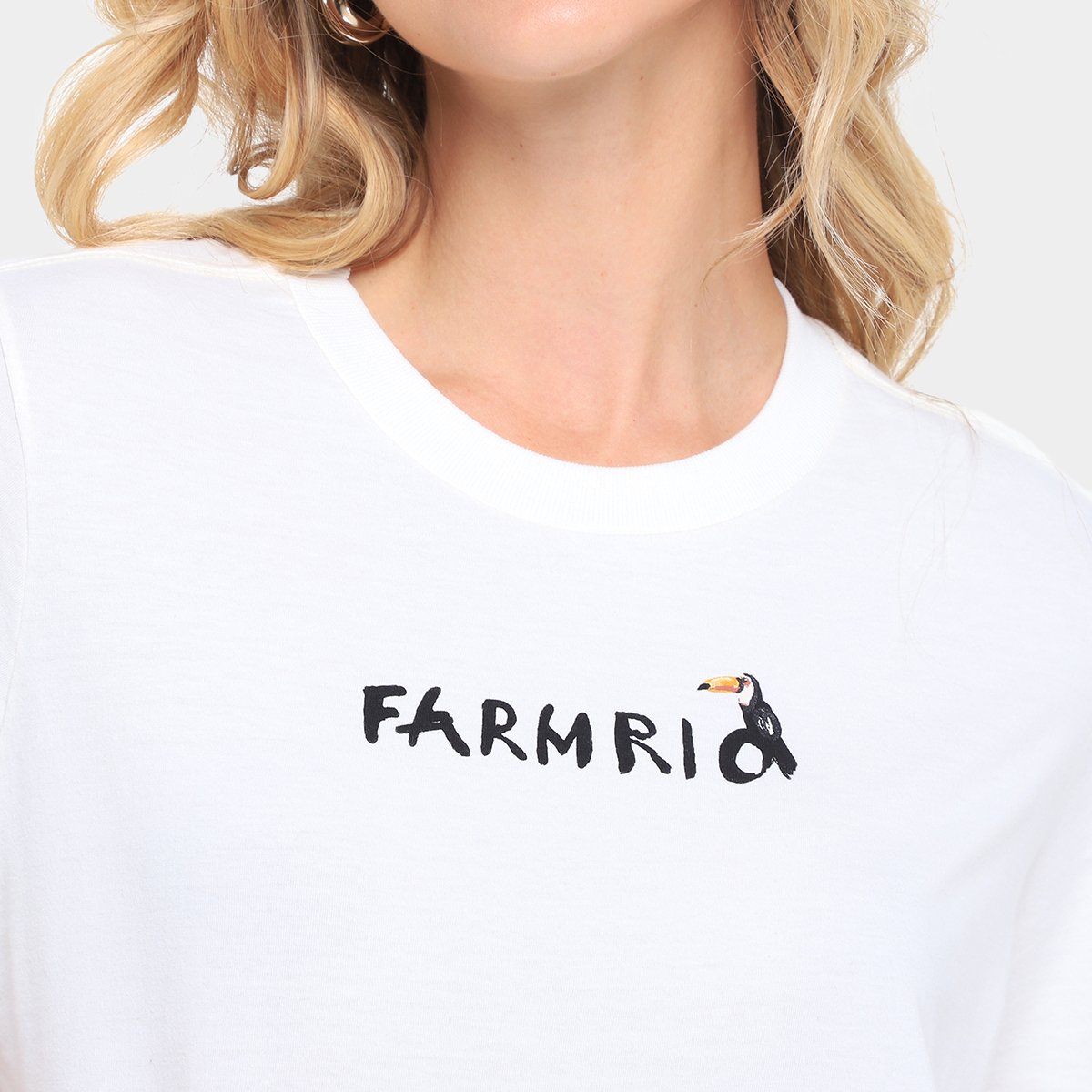 Camiseta Farm Fit Rio Tucaninho - Tam: GG - 2