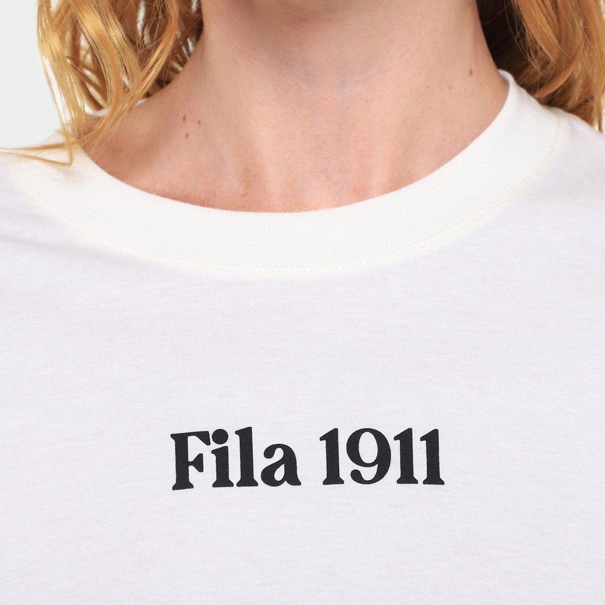 Camiseta Fila Over Union 1911 Feminina - Tam: GG - 2
