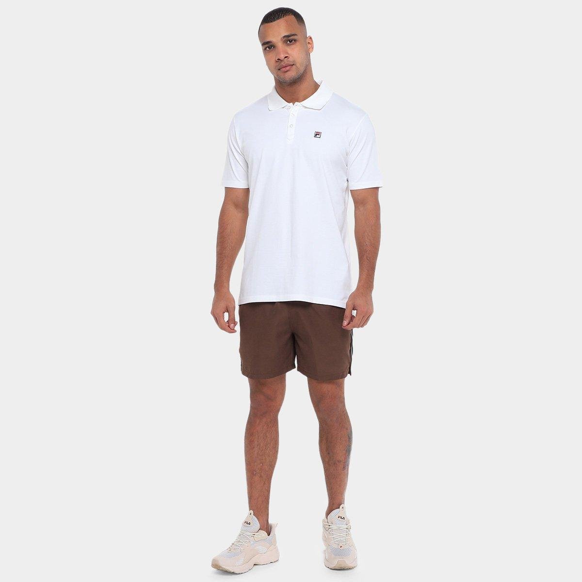 Camisa Polo Fila F-Box Pima Masculina - Tam: P - 3