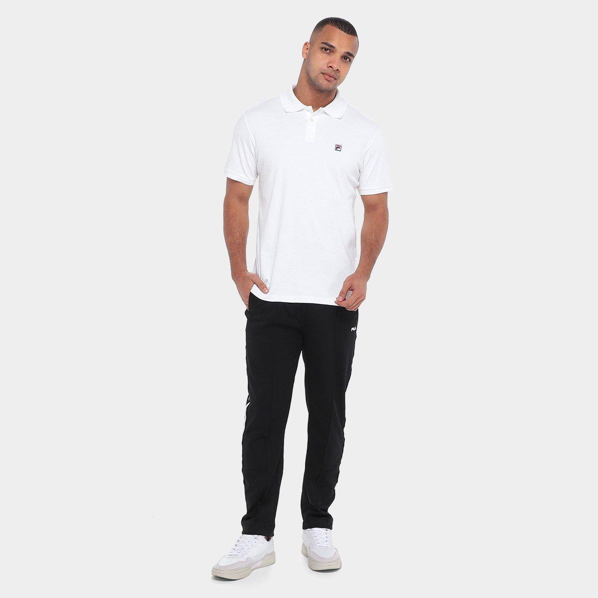 Camisa Polo Fila Italian Fit Pima Masculina - Tam: GG - 3