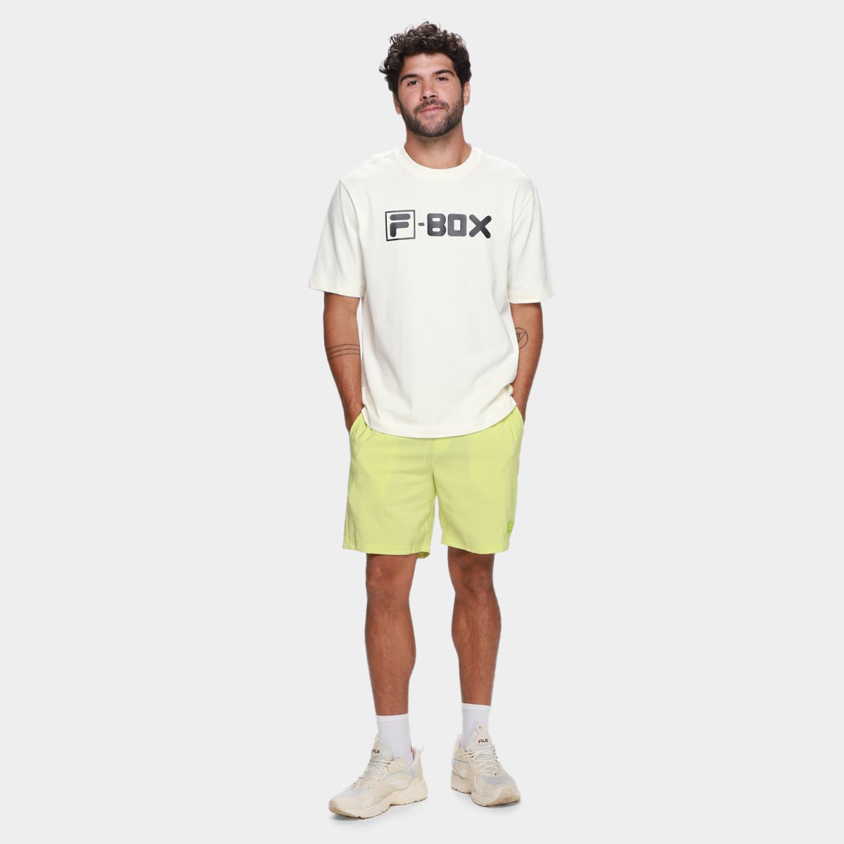 Camiseta Fila Comfort F-Box Union Classics Masculina - Tam: P - 3