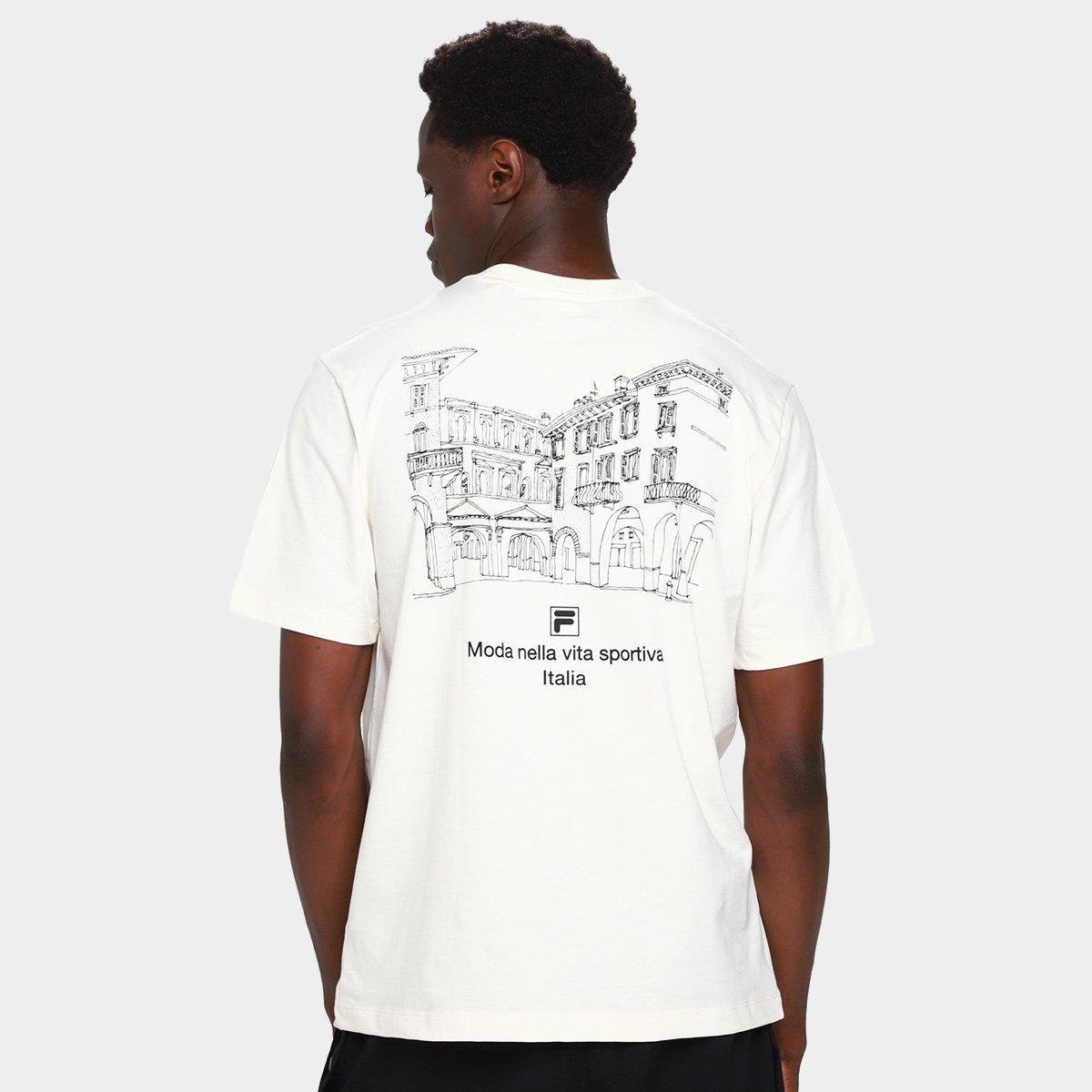Camiseta Fila Comfort Italia Drawing Union Masculina - Tam: P - 1