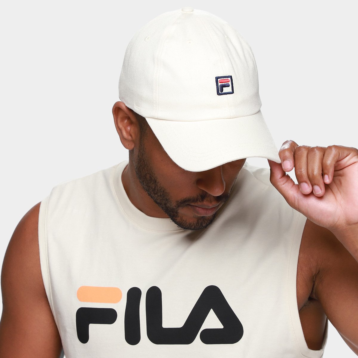 Boné Aba Curva Fila F-Box - 1