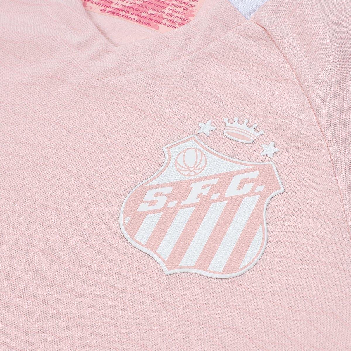 Camisa Santos Outubro Rosa 25/26 Torcedor Umbro Masculina - Tam: P - 2