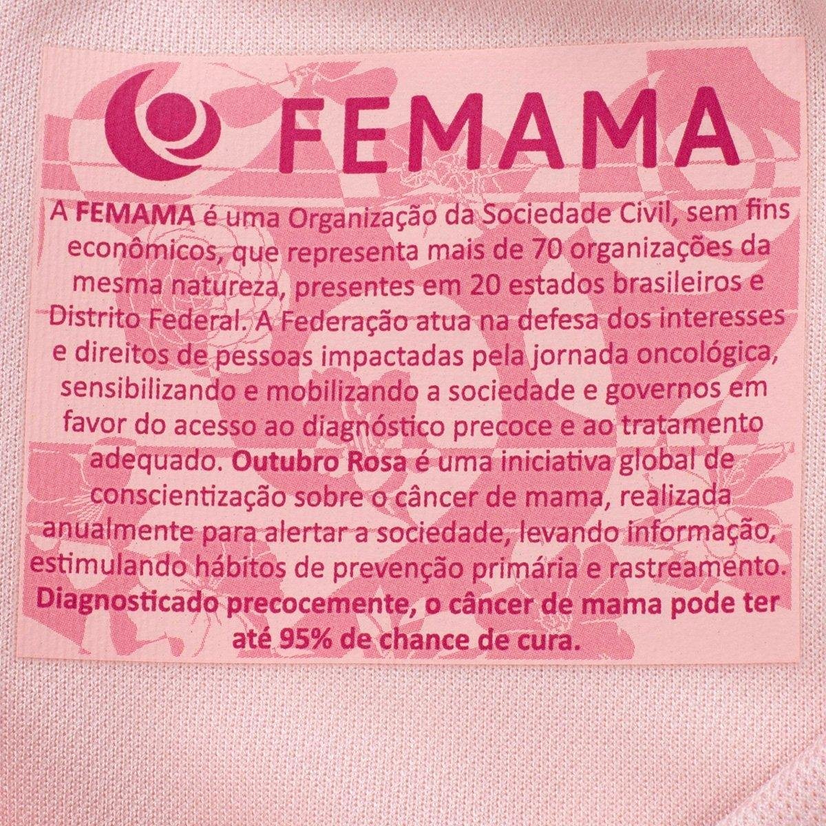Camisa Santos Outubro Rosa 25/26 Torcedor Umbro Masculina - Tam: P - 3