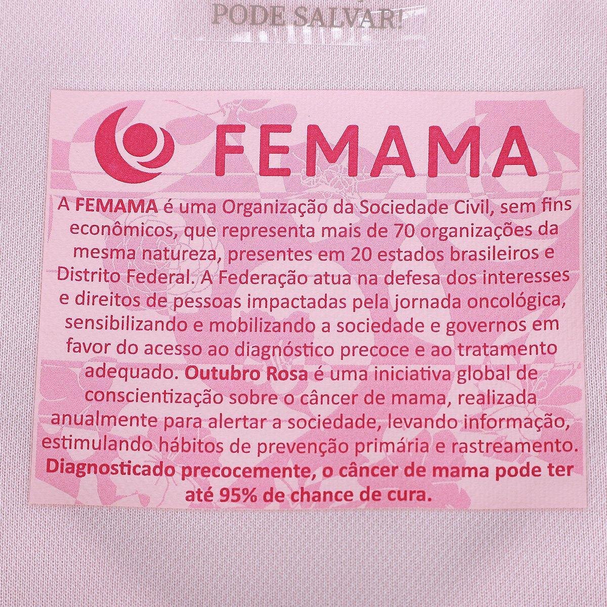 Camisa Santos Outubro Rosa 25/26 Torcedor Umbro Masculina - Tam: P - 4
