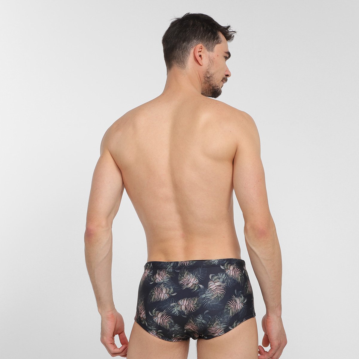 Sunga Mash Palm Leaves Masculina - Tam: P - 1