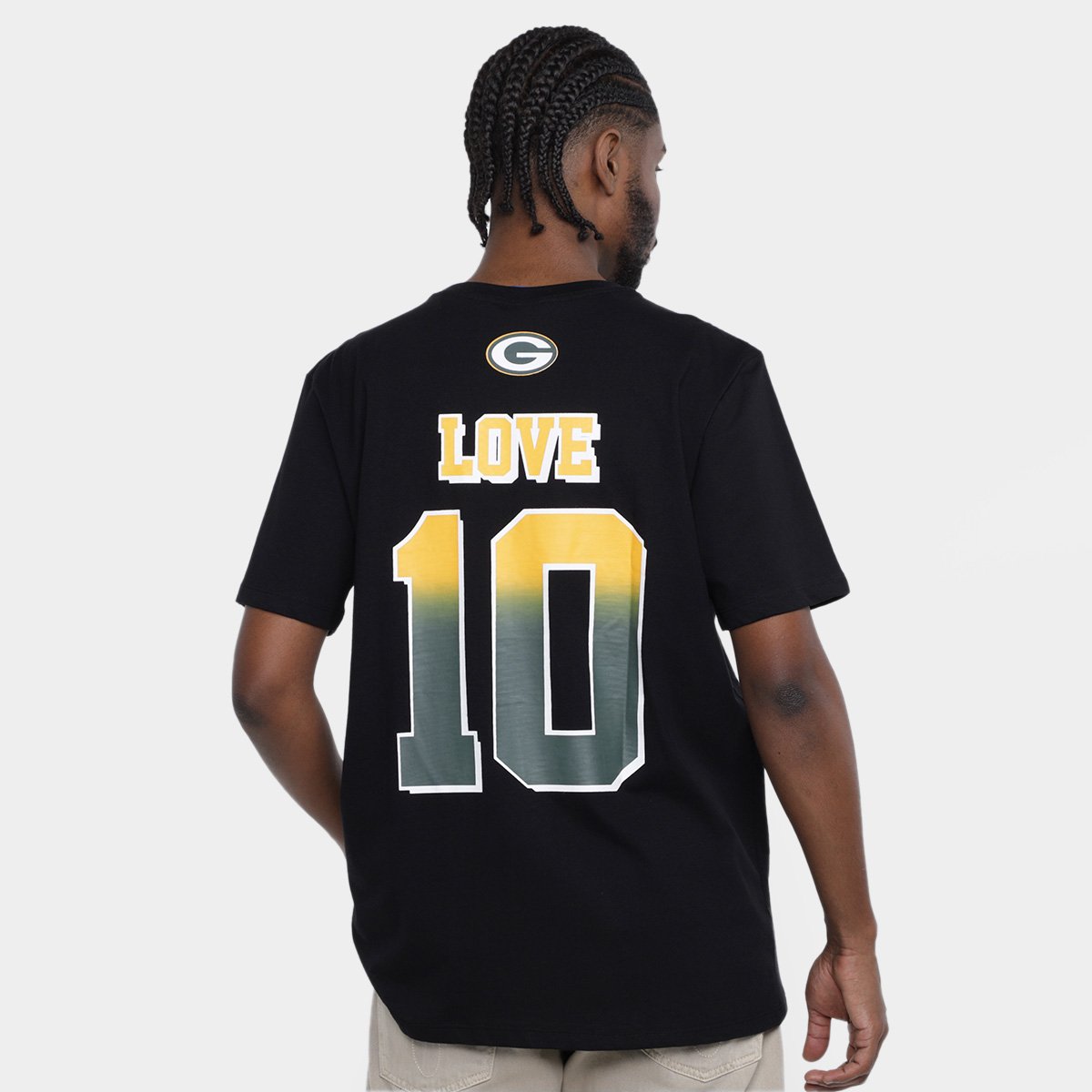 Camiseta NFL Green Bay Packers(Grepac) Player Love Masculina - Tam: P - 1