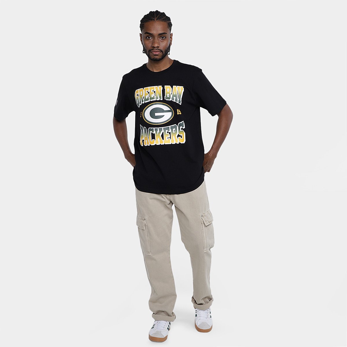 Camiseta NFL Green Bay Packers(Grepac) Player Love Masculina - Tam: P - 3