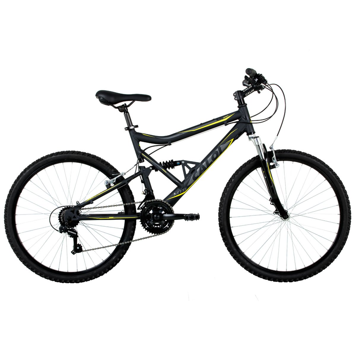 bicicleta caloi sport masculino alumínio 21v aro 26 preto