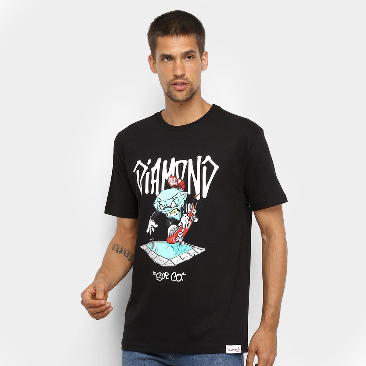 Camiseta Diamond Sup Pool Tee Masculina