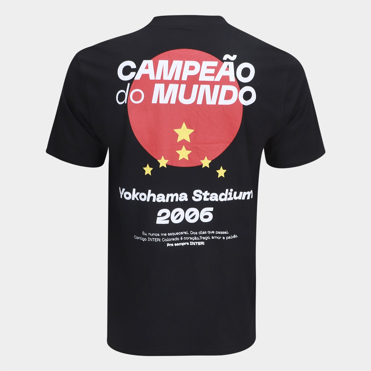 Camiseta Internacional Campeão Masculina - Tam: P - 1