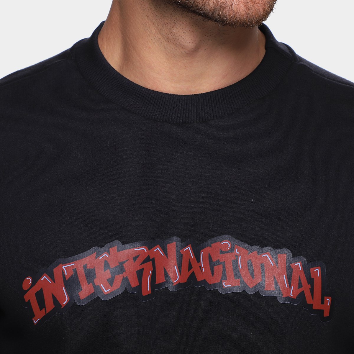 Moletom Internacional Básico Masculino - Tam: M - 2