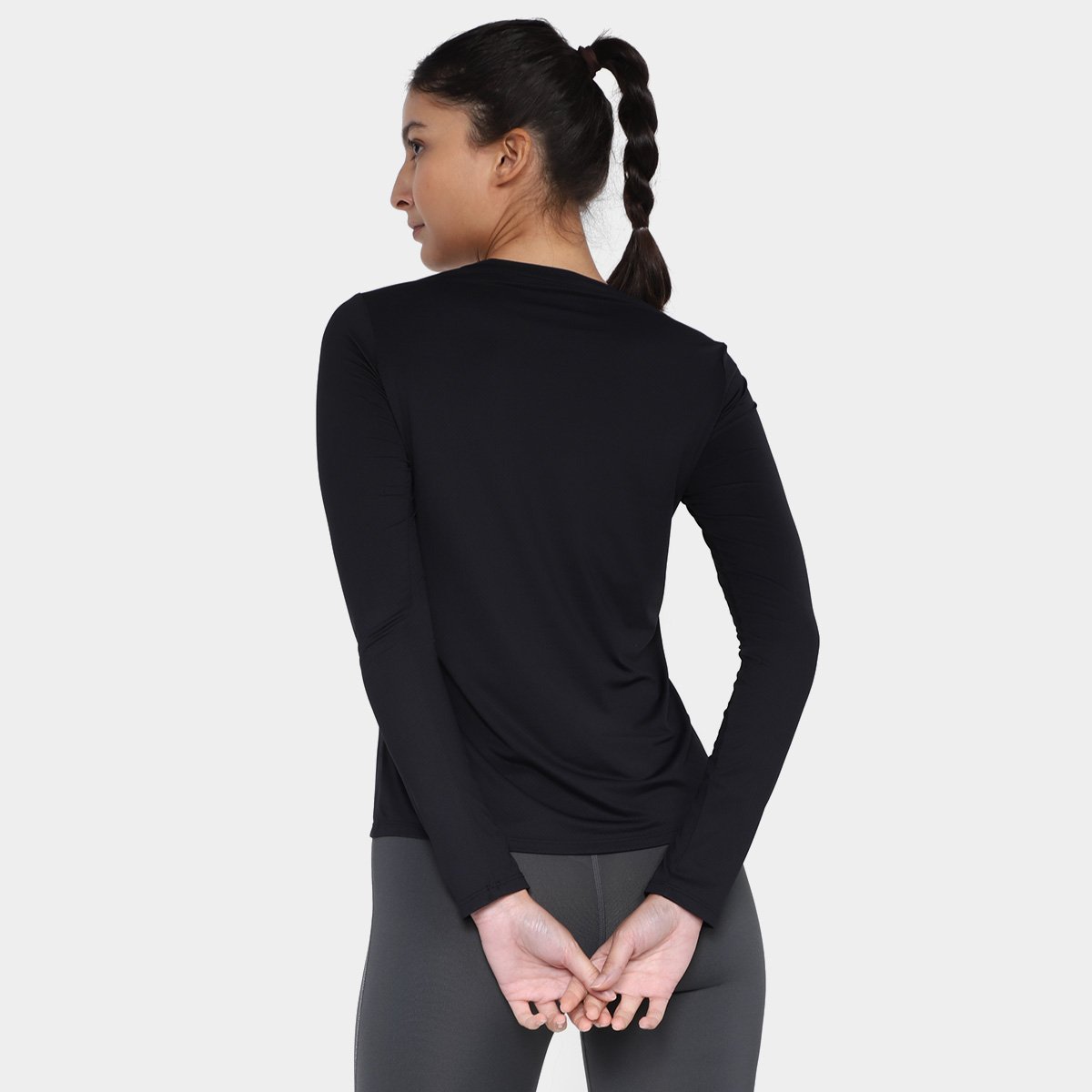Camiseta Mizuno Pro Uv Manga Longa Feminina - Tam: P - 1