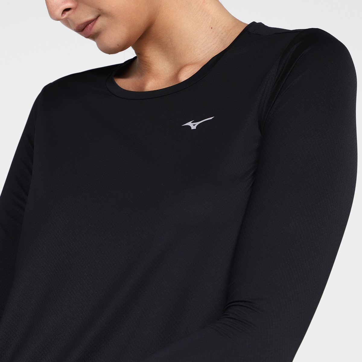 Camiseta Mizuno Pro Uv Manga Longa Feminina - Tam: P - 2