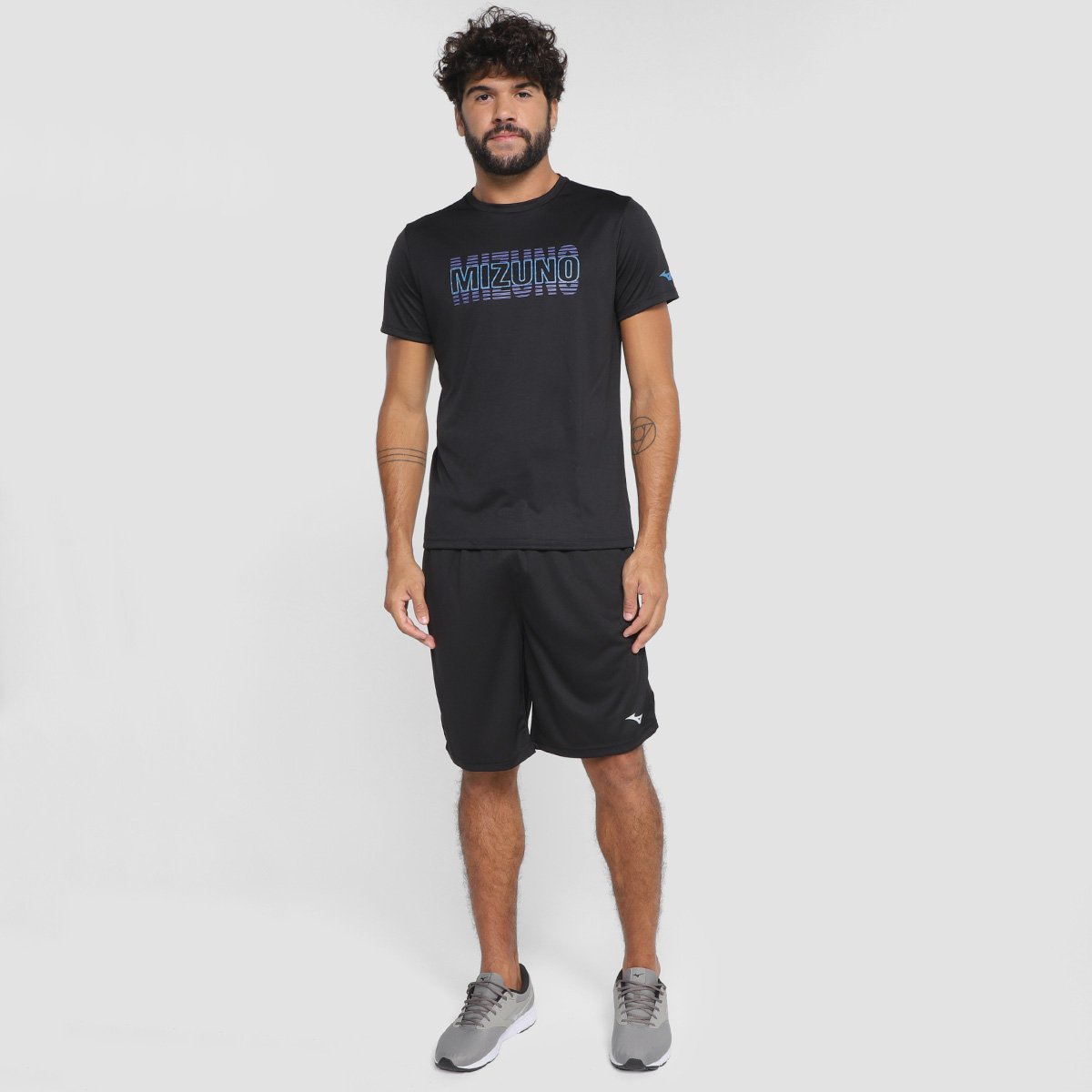 Bermuda Mizuno Root Mesh Masculina - Tam: P - 3