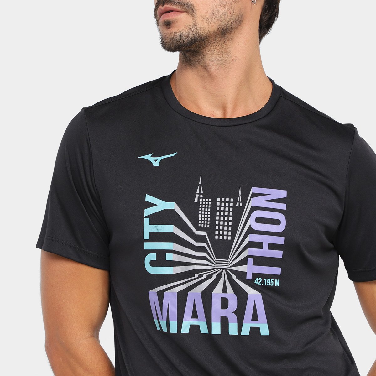 Camiseta Mizuno Energy STA Masculina - Tam: M - 2