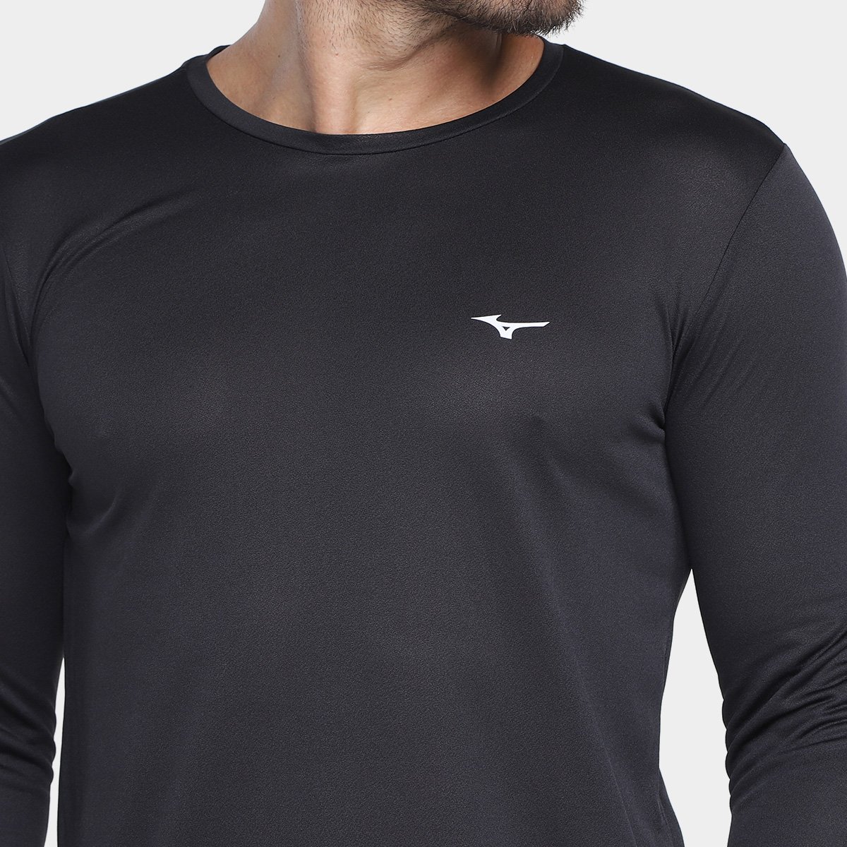 Camiseta Mizuno Nirvana Manga Longa Masculina - Tam: P - 2