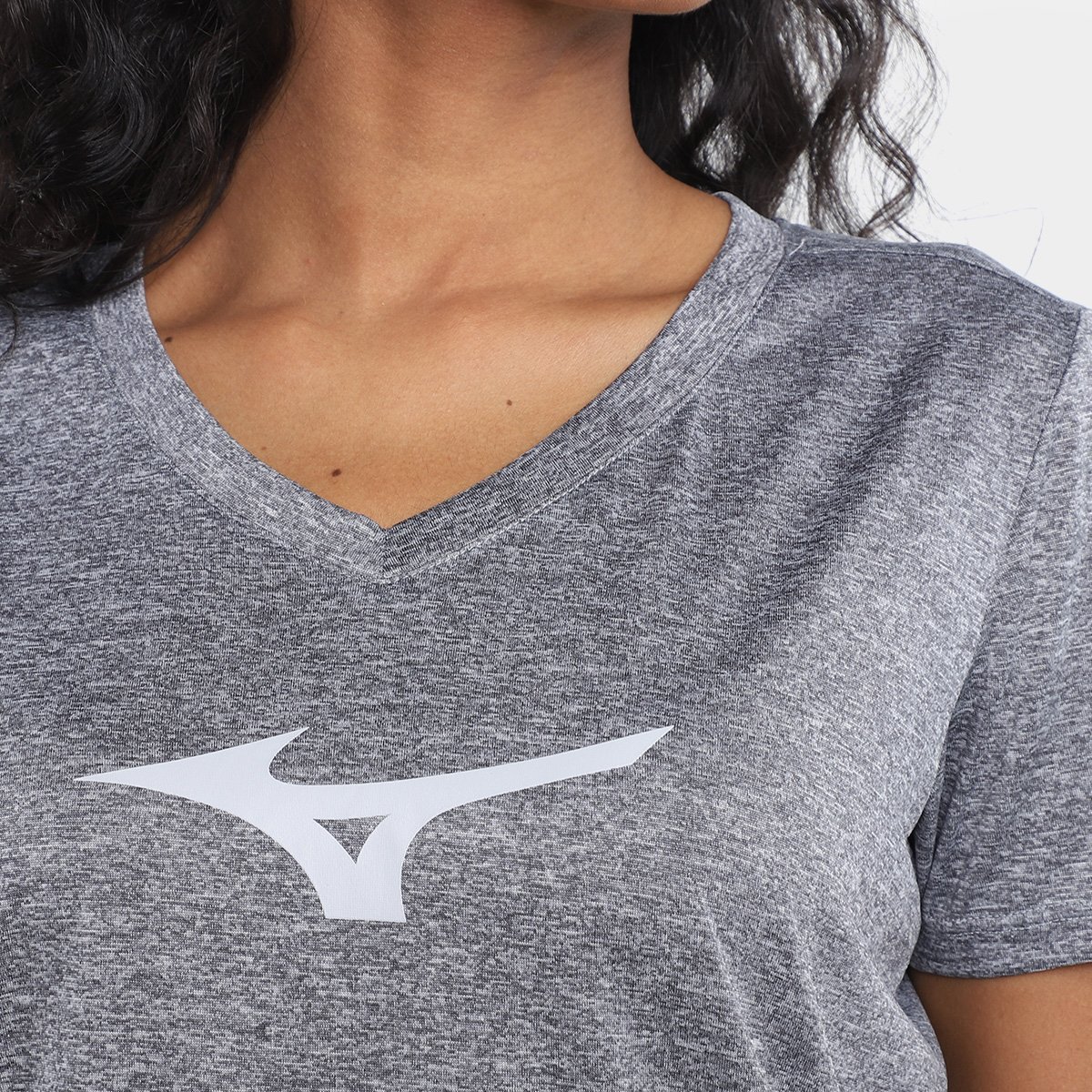 Camiseta Mizuno Spark Big Logo Feminina - Tam: P - 2