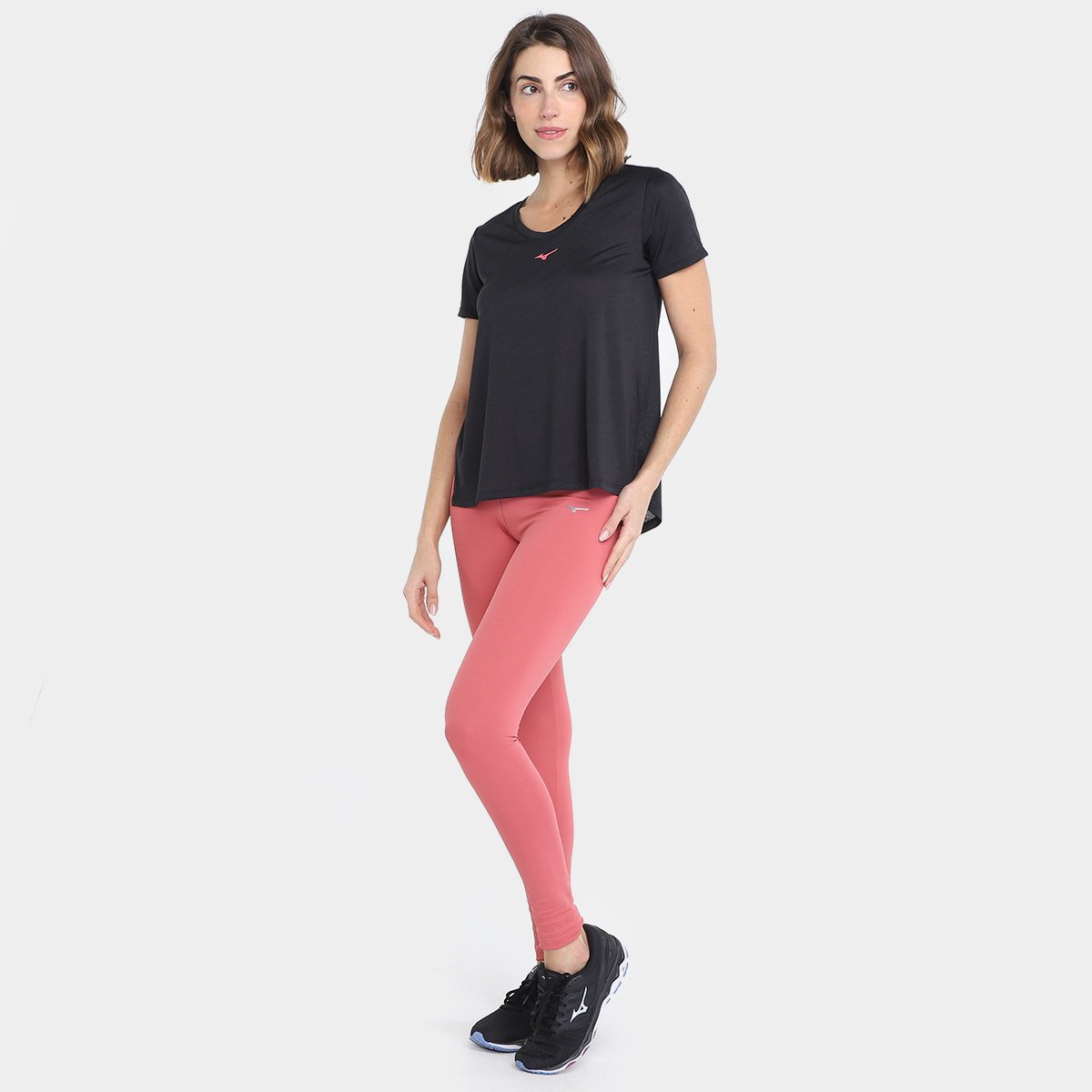 Camiseta Mizuno Soul Fit Fre Feminina - Tam: P - 3