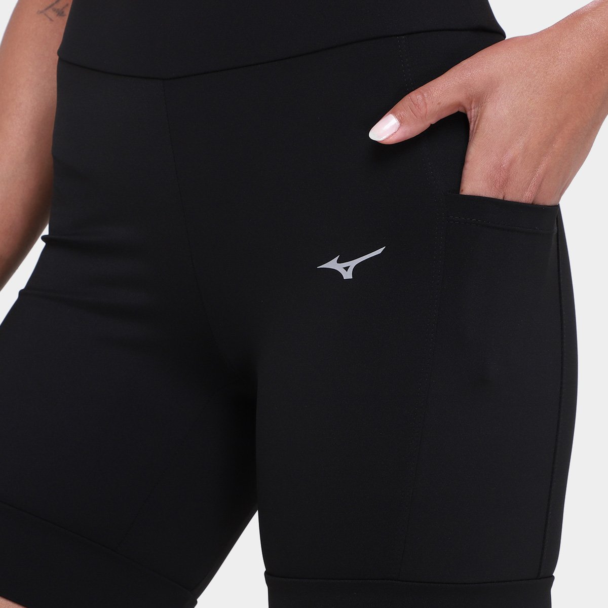 Bermuda Mizuno Run Tech Feminina - Tam: P - 2