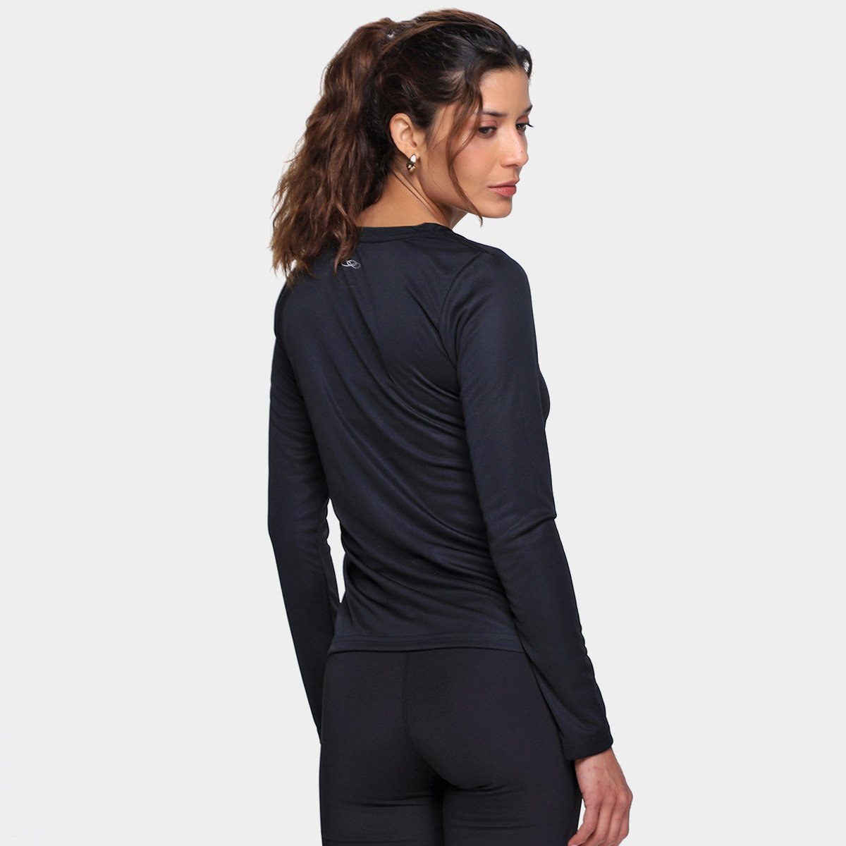 Camiseta Olympikus Essential Manga Longa Feminina - Tam: P - 1