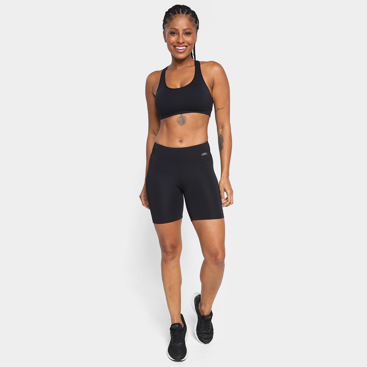Bermuda Olympikus Biker 6 Essential Feminina - Tam: P - 3