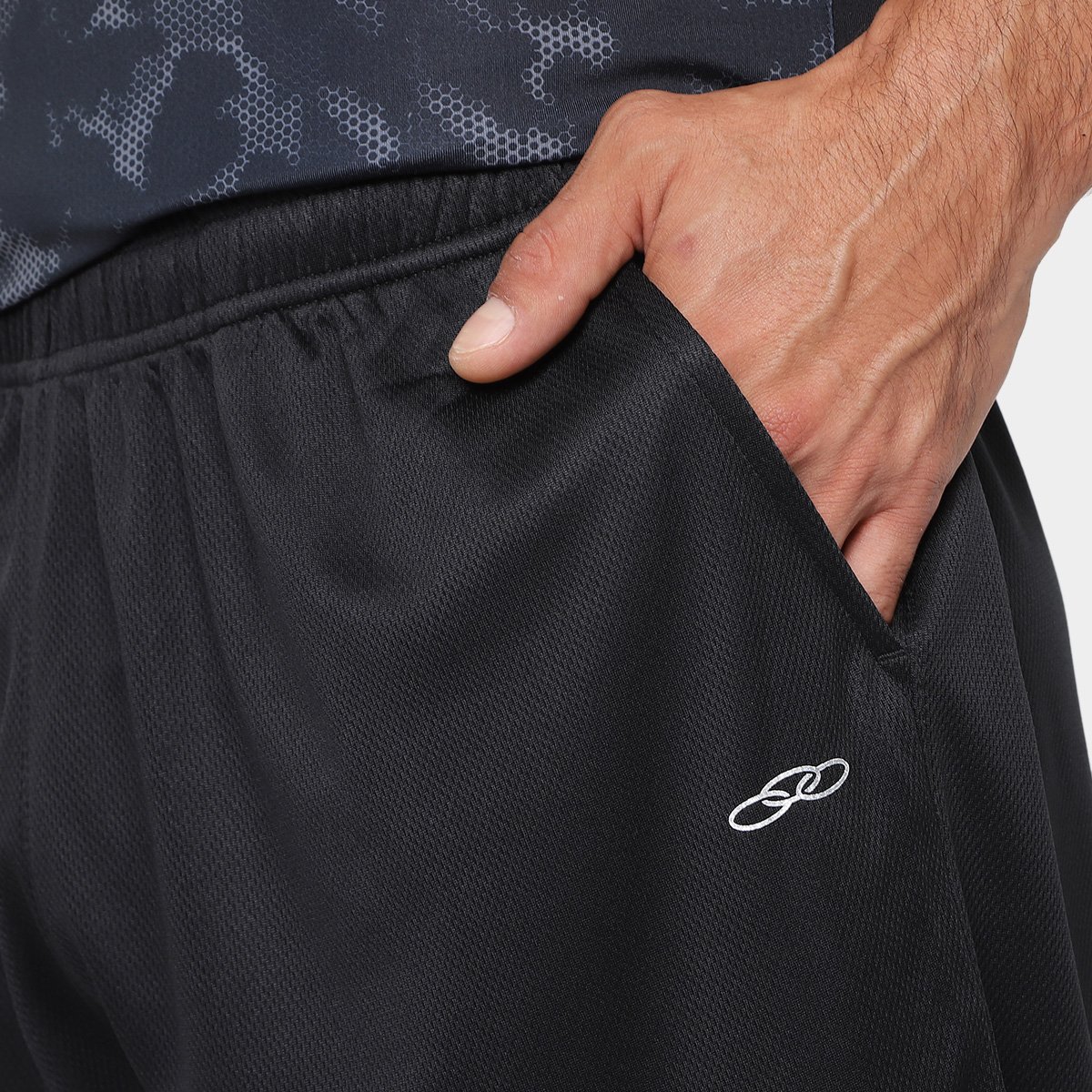 Bermuda Olympikus Mesh Basic Masculina - Tam: P - 2