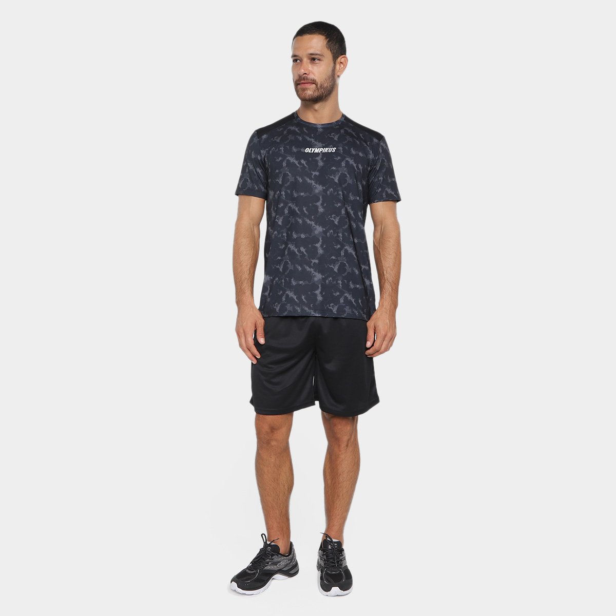 Bermuda Olympikus Mesh Basic Masculina - Tam: P - 3