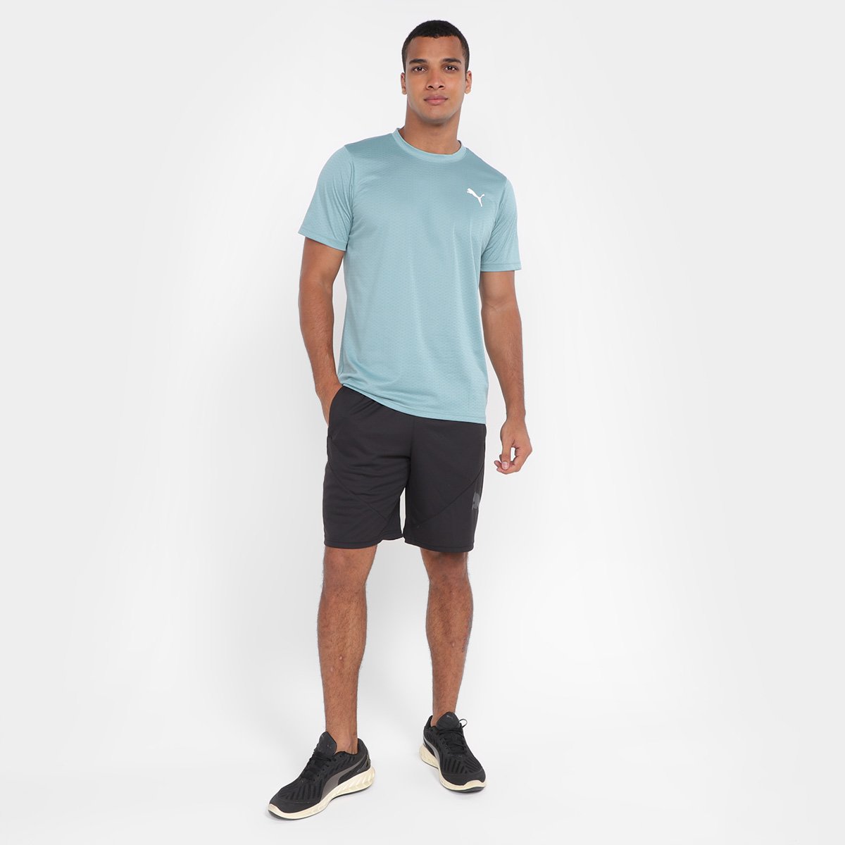 Bermuda Puma Train Vav Cat 9" Masculina - Tam: G - 3