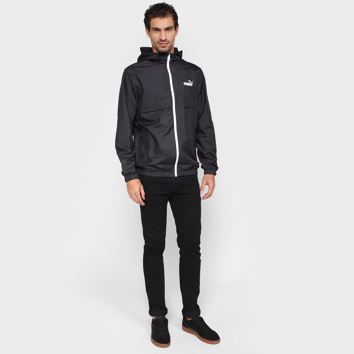 Jaqueta Corta Vento Puma Essentials Solid Masculina - Tam: GG - 3