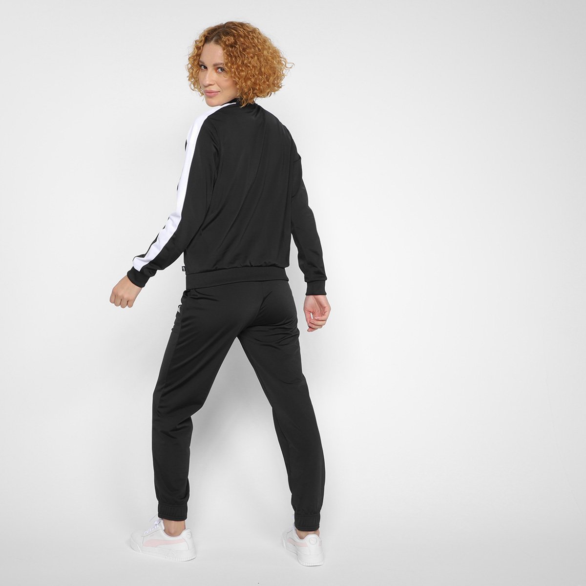 Conjunto Puma Baseball Tricot Suit Jaqueta + Calça Feminino - Tam: GG - 1