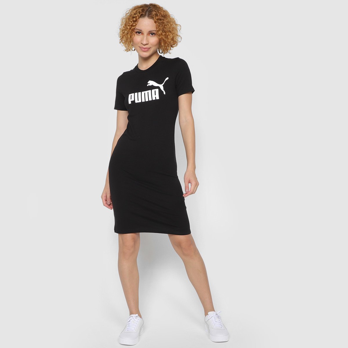 Vestido Puma Essentials Slim Dress Feminino - Tam: P - 3