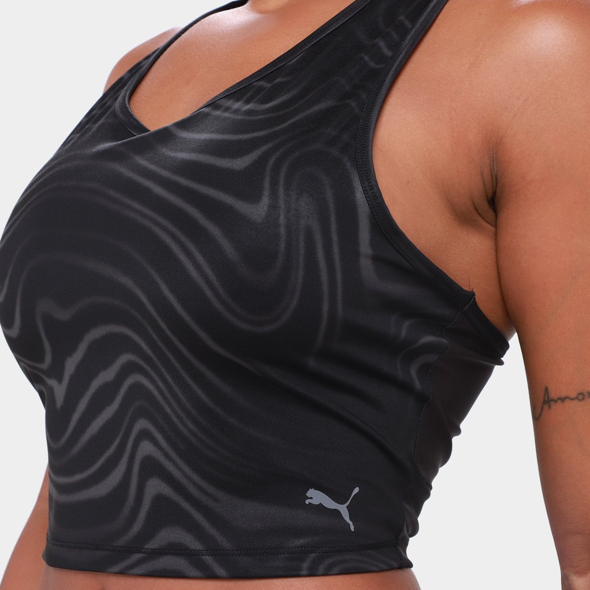 Top Cropped Puma Studio AOP - Tam: G - 2