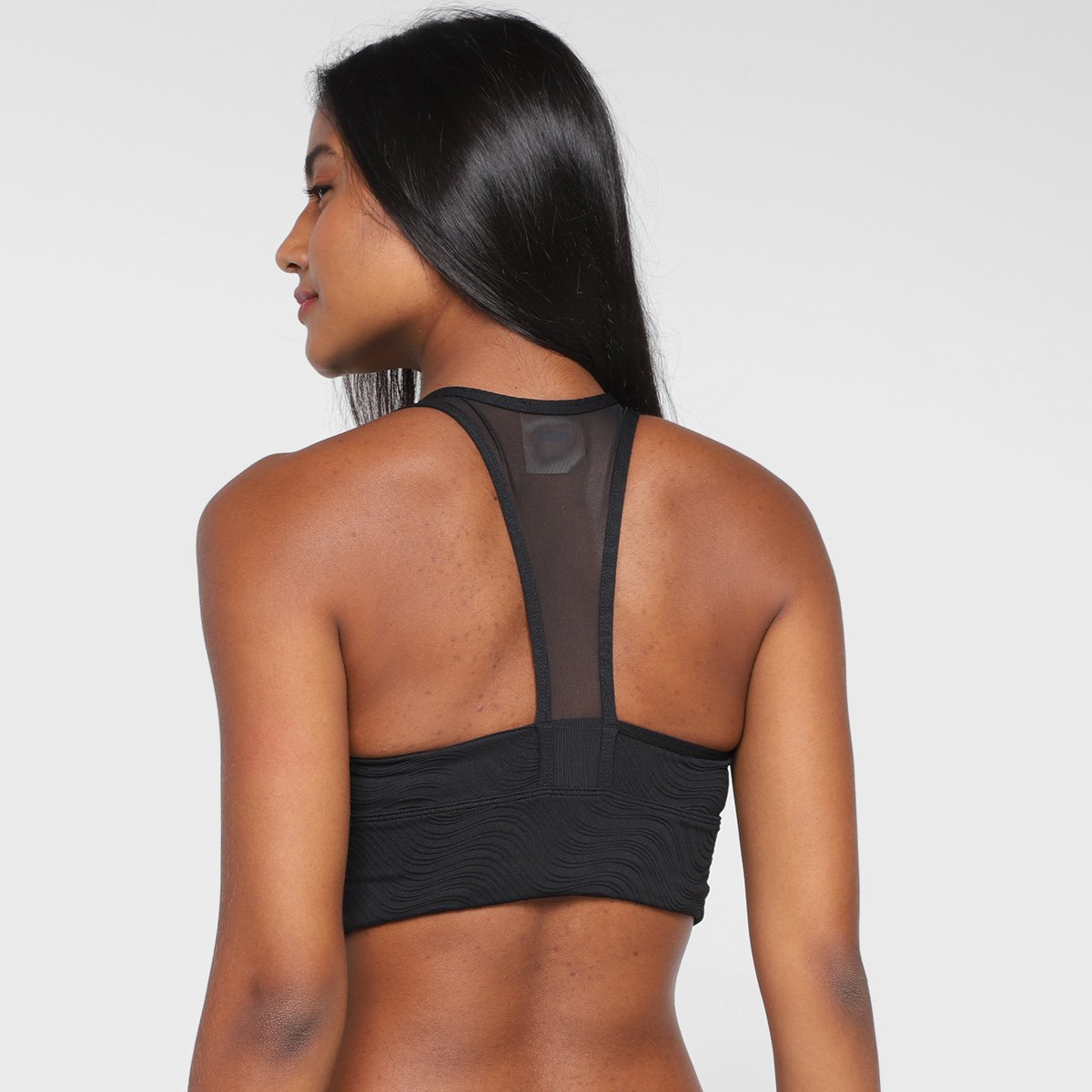 Top Puma Mid Impact Flawless BRA Média Sustentação - Tam: GG - 1