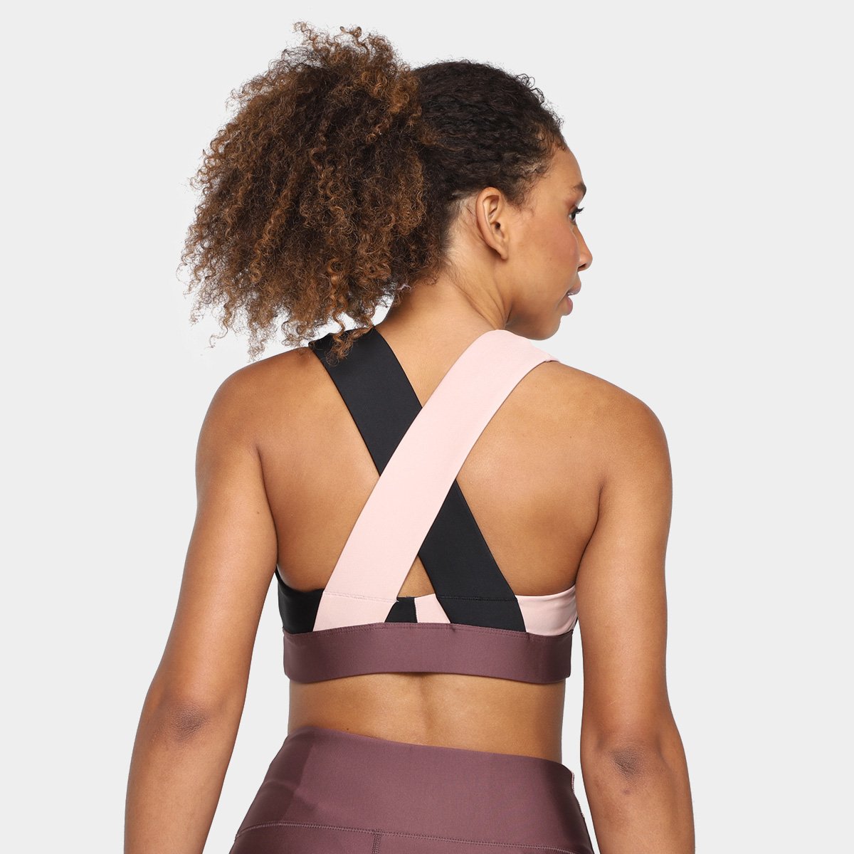 Top Puma Mid Impact Safari Glam Bra Feminino - Tam: P - 1