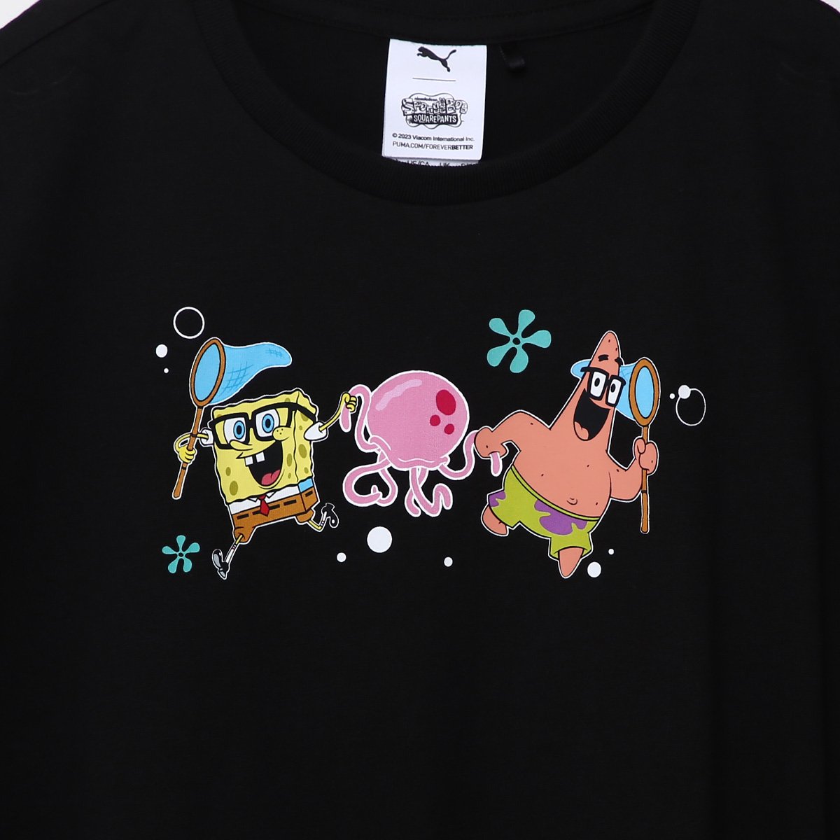 Camiseta Infantil Puma x Bob Esponja Menina - Tam: 16A - 1