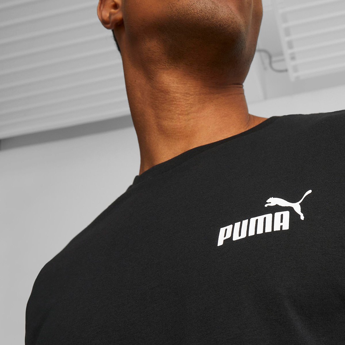 Camiseta Puma Ess + Tape Unissex - Tam: P - 5