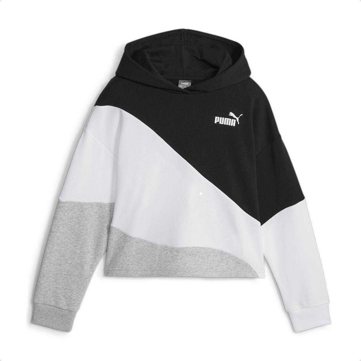 Moletom Infantil Puma Power Cat Capuz TR Menina - Tam: 8A - 2