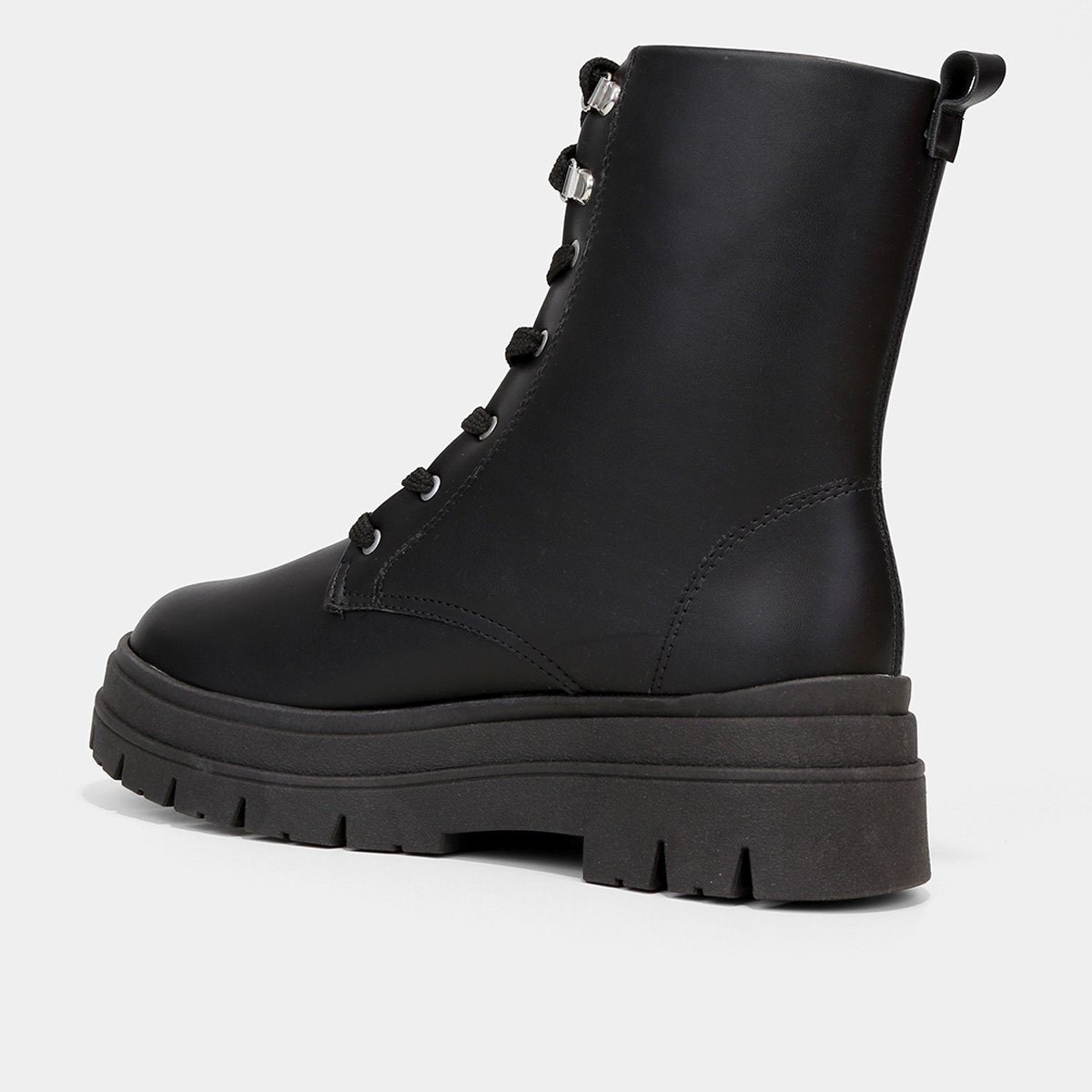 Bota Coturno Moleca Recorte Tratorada Feminina - Tam: 37 - 4