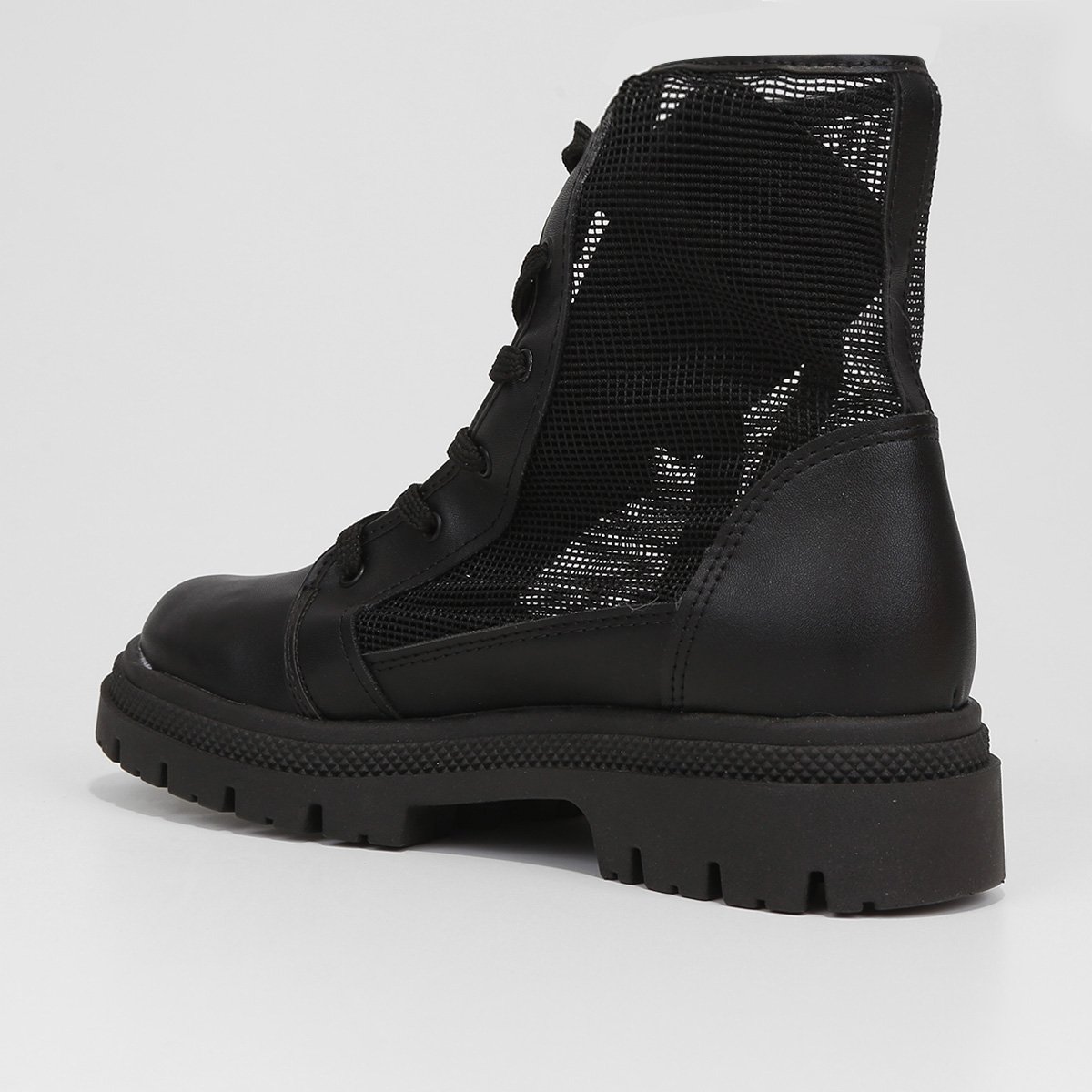 Bota Coturno Moleca Cano Médio Feminina - Tam: 35 - 4