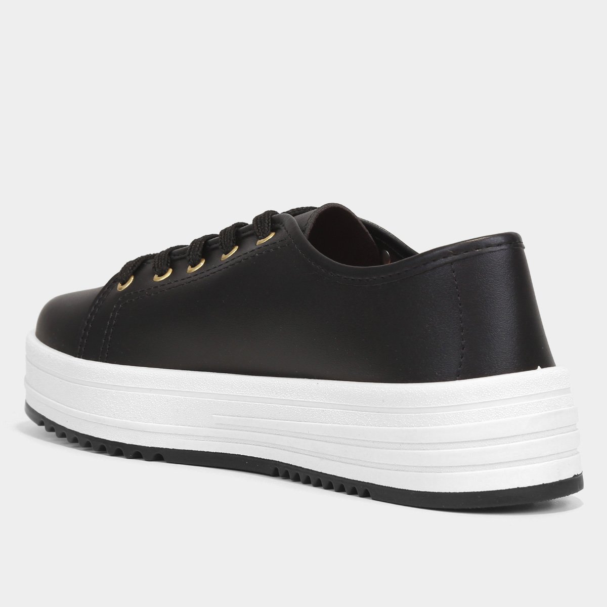 Tênis Moleca Flatform Zíper Feminino - Tam: 37 - 4