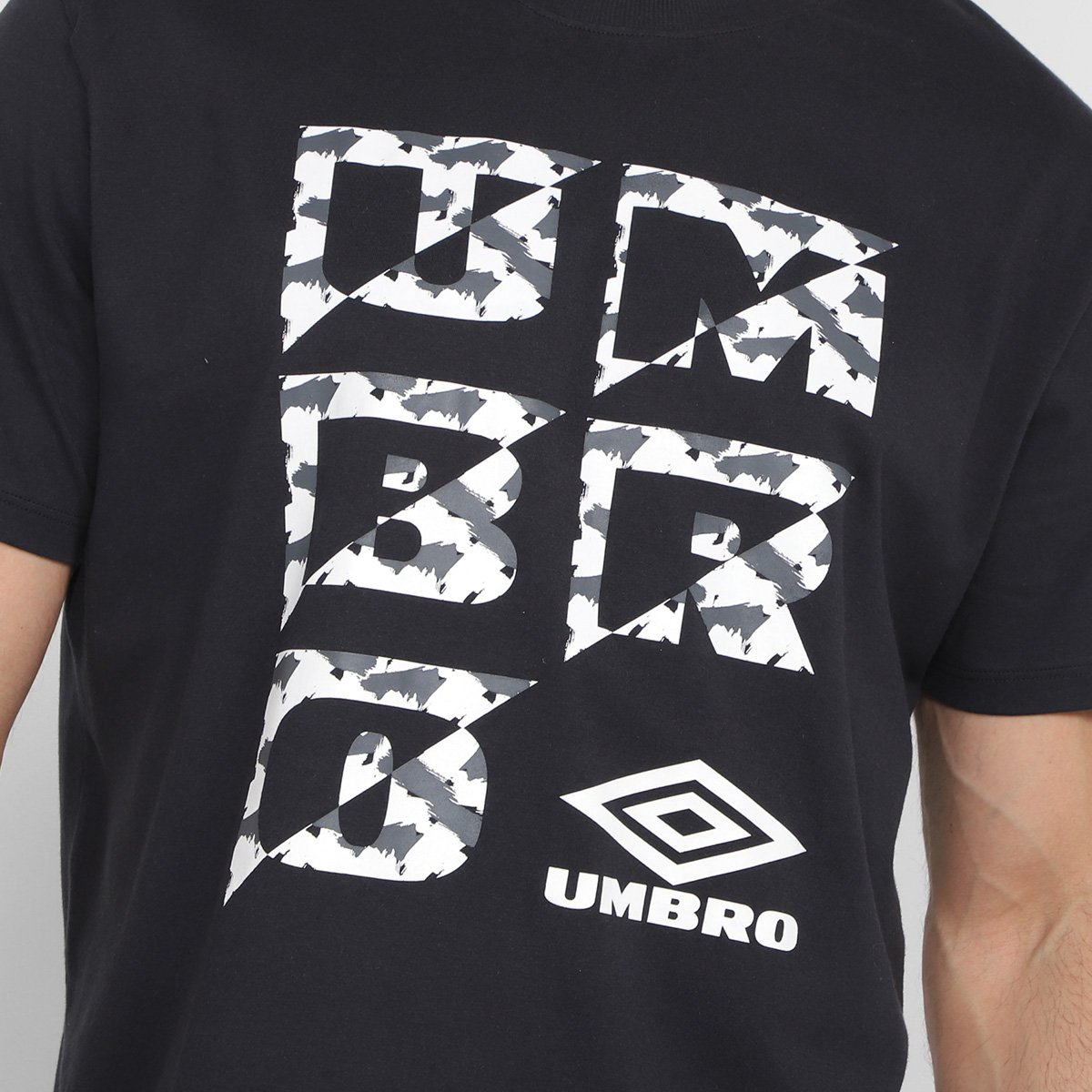Camiseta Umbro Large Duo Camouflage Masculina - Tam: G - 2