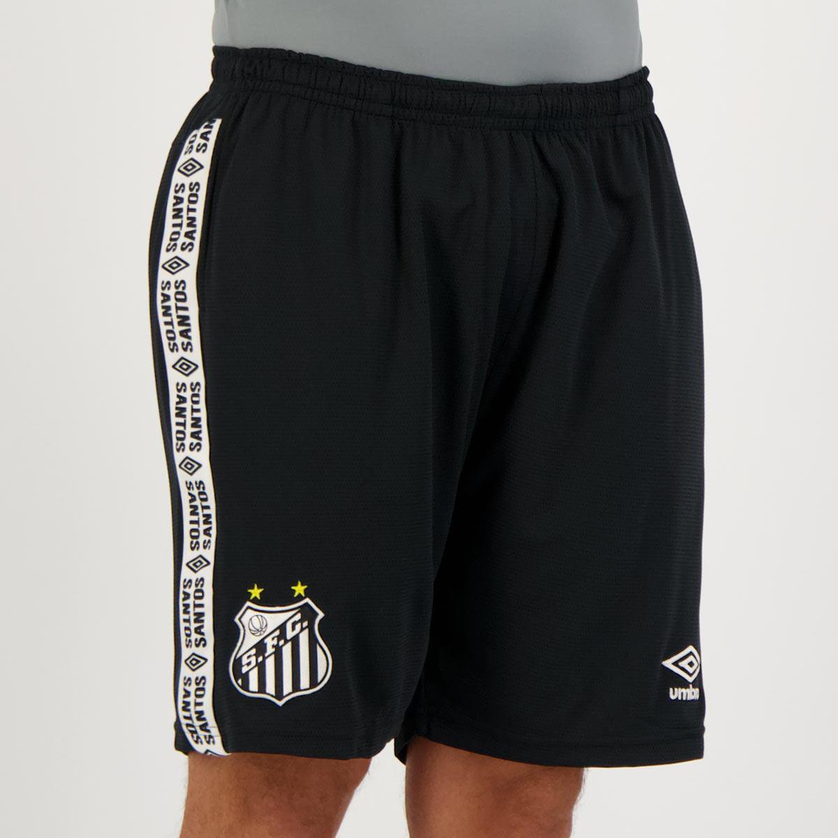 Bermuda Santos Viagem 22/23 Umbro Masculina - Tam: P - 1
