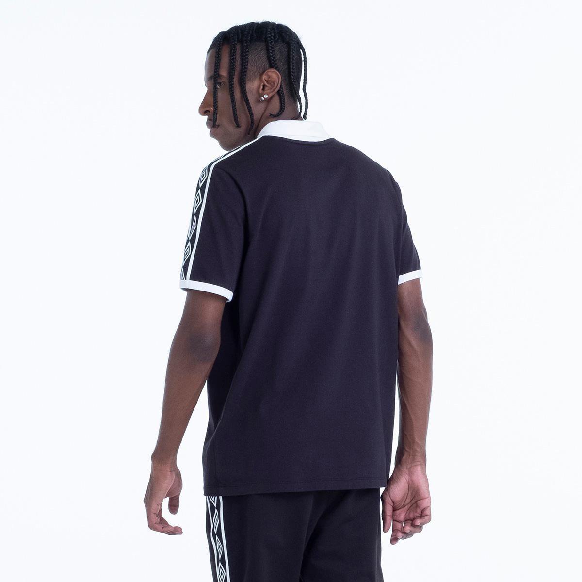 Camisa Polo Umbro Traditional Diamond Rib Manga Curta Masculina - Tam: P - 1
